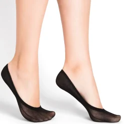 2 paires de chaussettes invisibles BLEUFORET noires Pointure 36-38