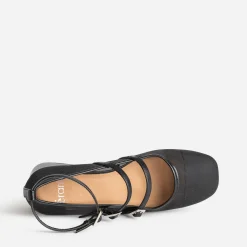 Babies noire résille à talon