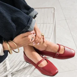 Babies rouge plate à bride