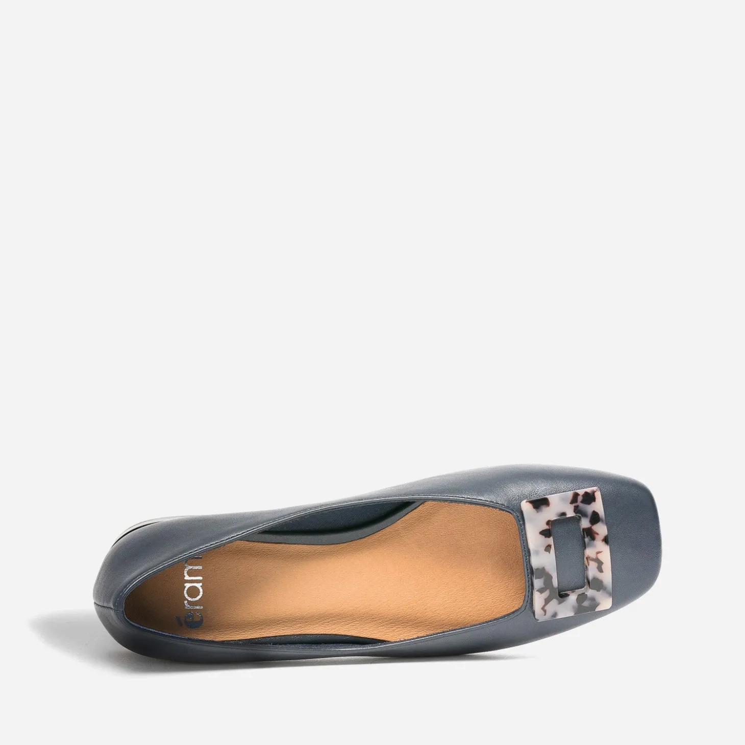 Ballerine marine décor écailles