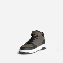 Basket BUGGY kaki et noire