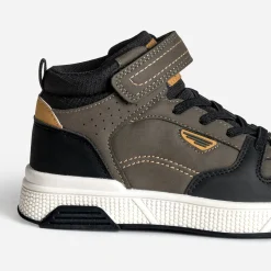 Basket BUGGY kaki et noire