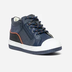 Basket BUGGY marine zippée