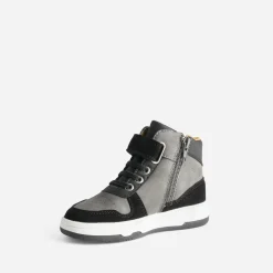 Basket BUGGY noire et grise