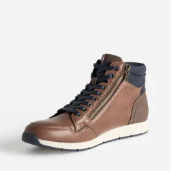 Basket cognac et marine