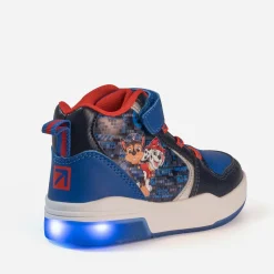 Basket montante PAT PATROUILLE bleue à scratchs