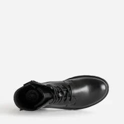 Boots à lacet BUGGY noir en cuir