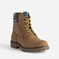 Boots à lacet JACK&JONES ocre