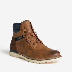 Boots à lacet LEE COOPER marron