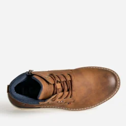 Boots à lacet LEE COOPER marron