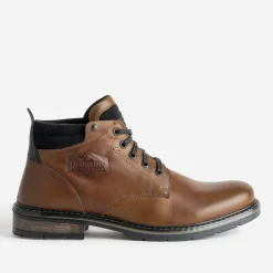 Boots à lacet REDSKINS cognac cuir