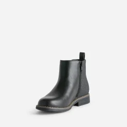 Boots BUGGY noir détails pailletés