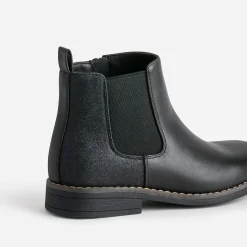 Boots BUGGY noir détails pailletés