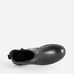 Boots BUGGY noir en cuir