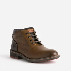 Boots FLUCHOS camel en cuir