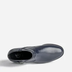 Boots marine éco-conçu avec bride cheville