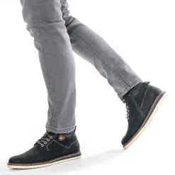 Boots noir à lacet
