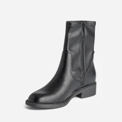 Boots noir zippé