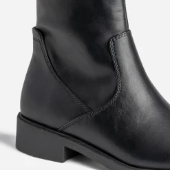 Boots noir zippé