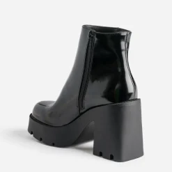 Boots TEXTO noir éco-conçu à semelle crantée