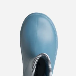 Botte de pluie BE ONLY bleu patch crocodile