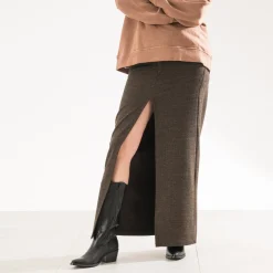 Botte noire cuir éco-conçue esprit santiag