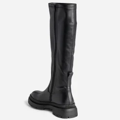 Botte TEXTO noire à semelle crantée