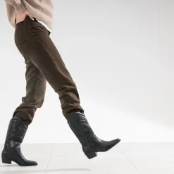 Botte TEXTO noire esprit santiag