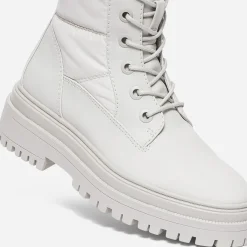 Bottine TEXTO beige bi matière