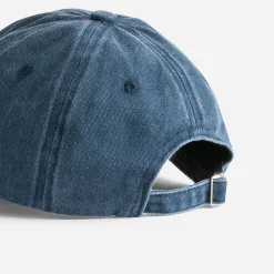 Casquette TEXTO bleu marine brodée