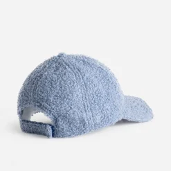 Casquette TEXTO bleue en bouclette