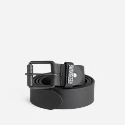 Ceinture REDSKINS noire cuir Homme