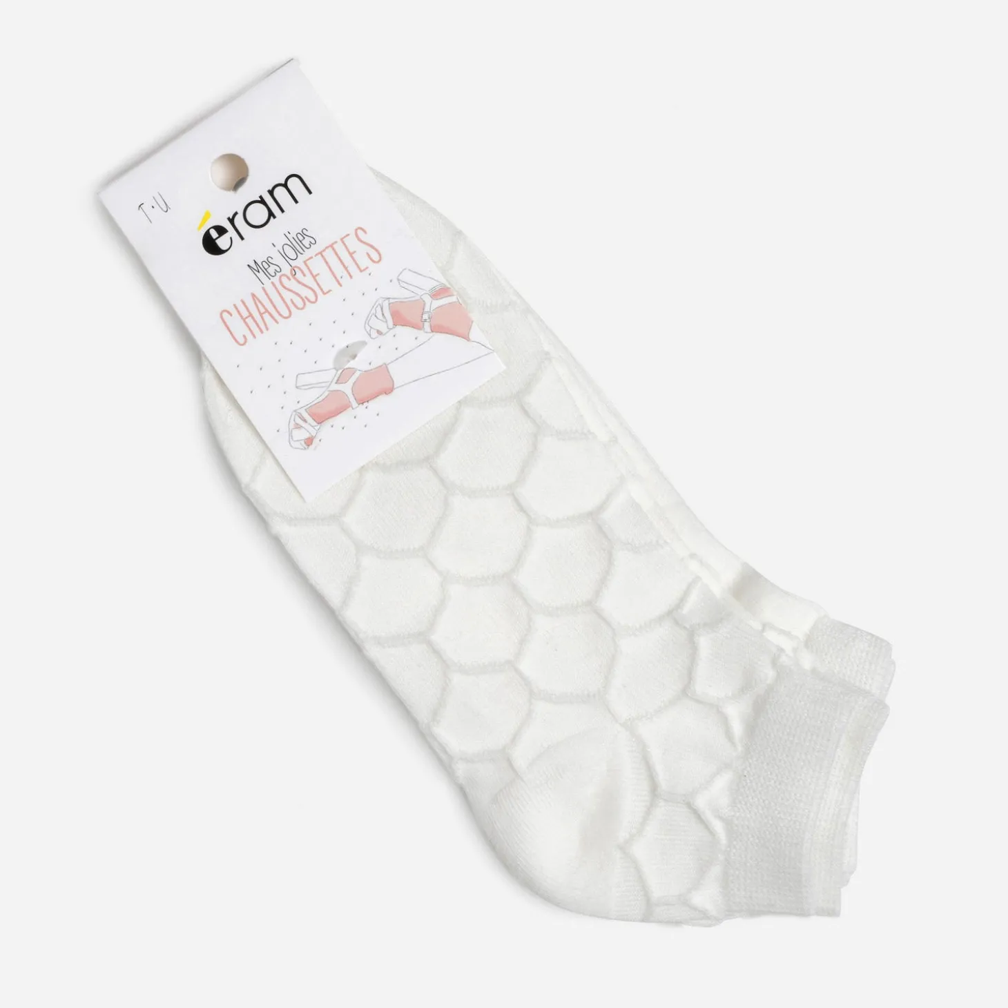 Chaussettes courtes blanches