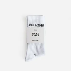 Chaussettes homme sport JACK&JONES blanches