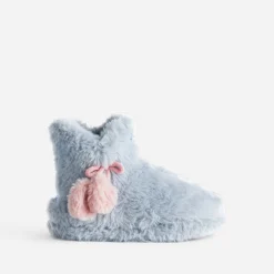 Chausson-boots LILO & STITCH bleu gris enfant