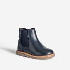 Chelsea boots BUGGY marine cuir