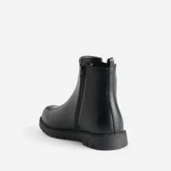 Chelsea boots BUGGY noir à semelle crantée
