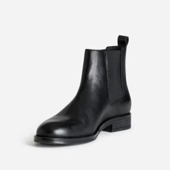 Chelsea boots noir cuir
