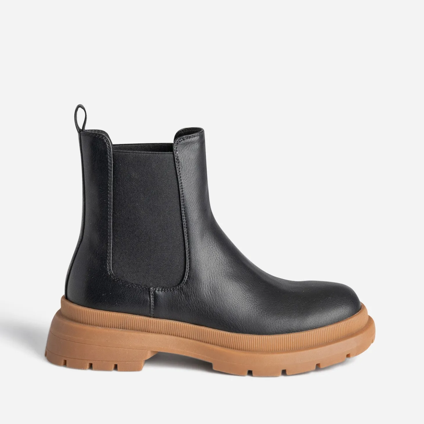 Chelsea boots TEXTO noir éco-conçu