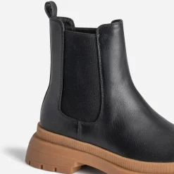 Chelsea boots TEXTO noir éco-conçu