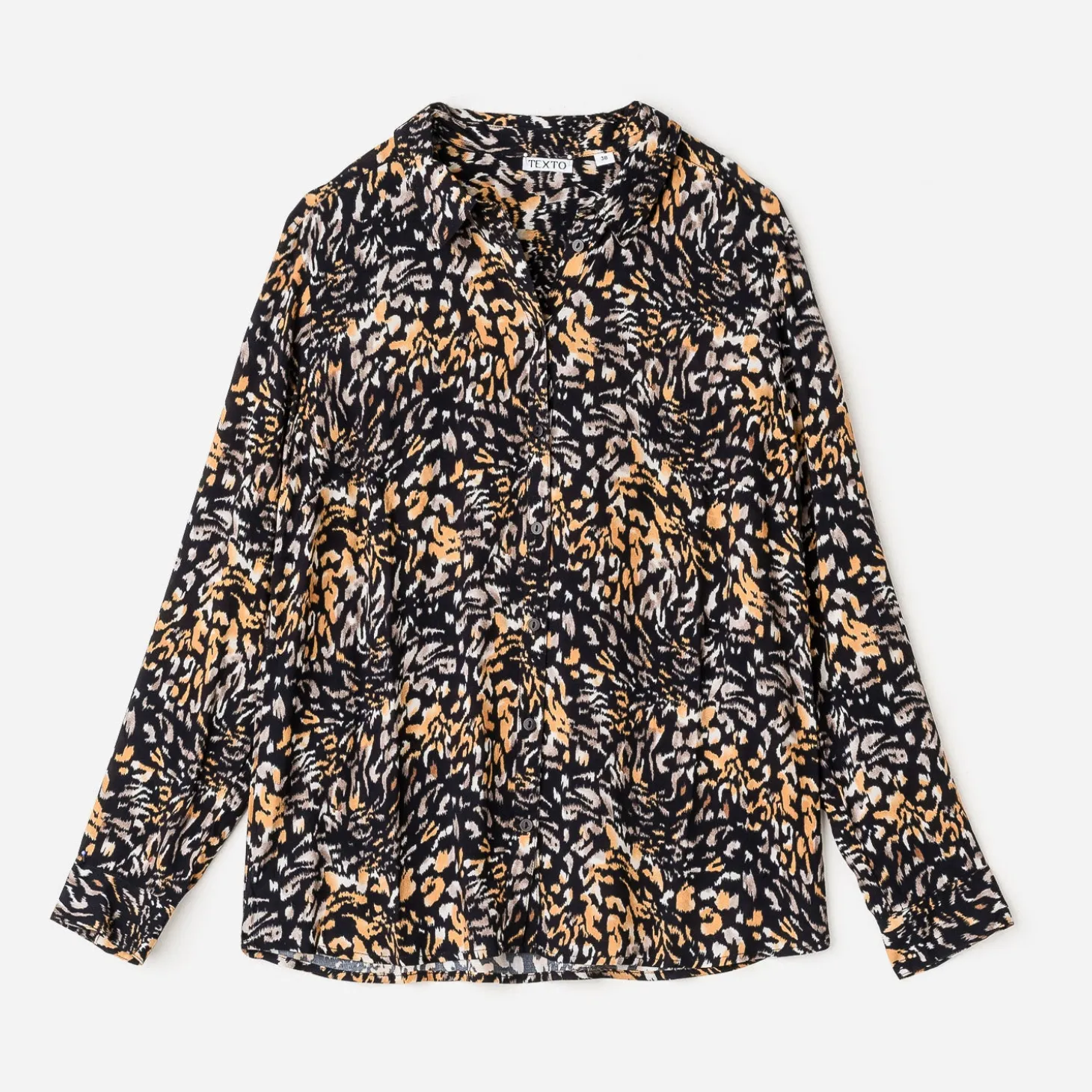 Chemisier femme TEXTO effet léopard