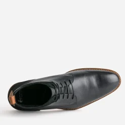 Chukka boots noir cuir