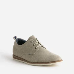 Derby beige chiné en textile