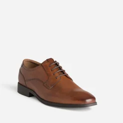 Derby cognac cuir