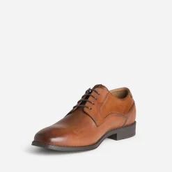 Derby cognac cuir