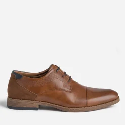 Derby cognac homme