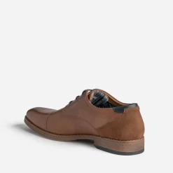 Derby cognac homme
