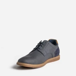 Derby confort marine et camel