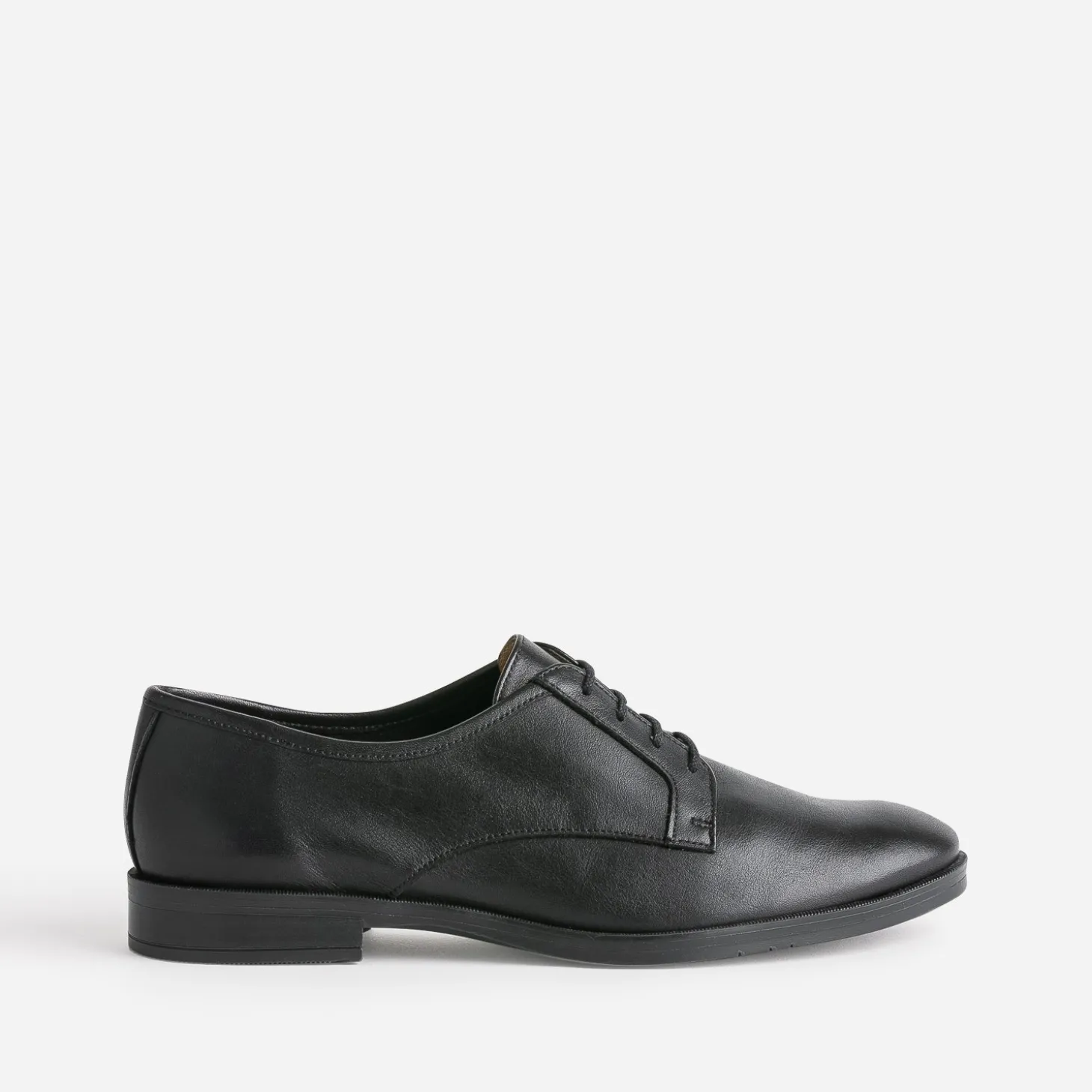 Derby ERAM FLEX noir en cuir