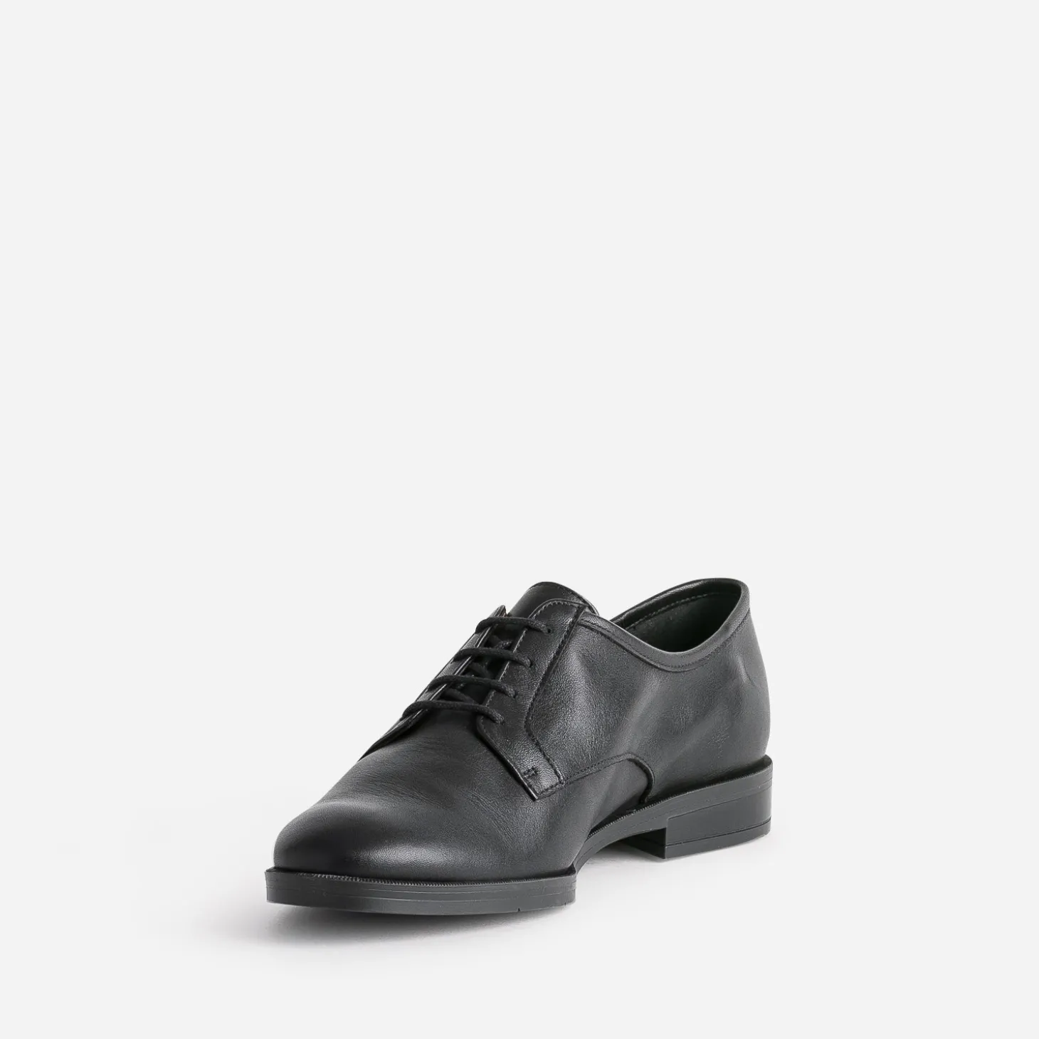 Derby ERAM FLEX noir en cuir